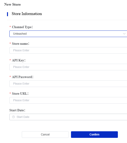 Unleashed screen in the CSG Customer Portal